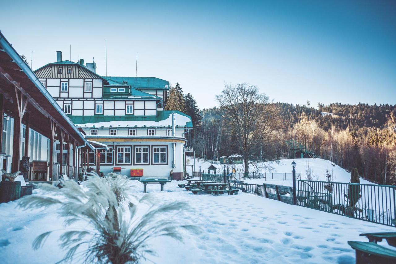 Retro Hotel Pod Zvicinou Bílá Třemešná Eksteriør bilde